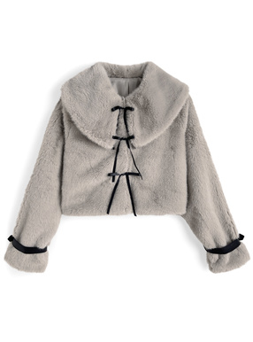 ビッグカラーリボンファージャケット