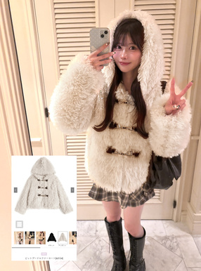 ビットプードルファーコート