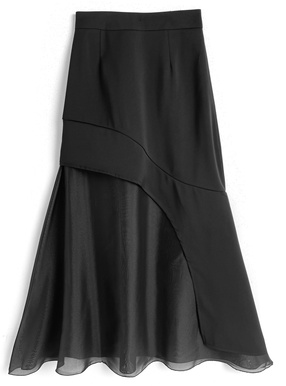 アシンメトリーシアードッキングスカート