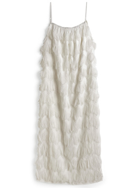 フリンジキャミソールワンピース