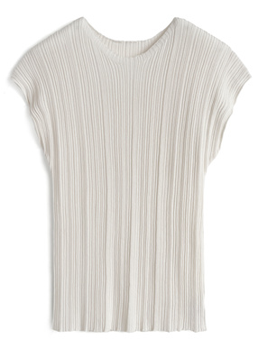 フレンチスリーブニットトップス