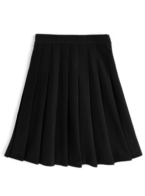 ミドル丈プリーツスカート