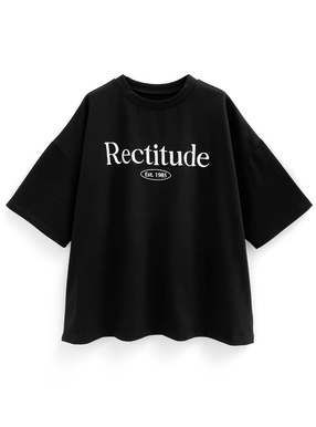 ロゴ刺繍Tシャツ