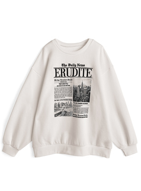 フォトプリントスウェットトップス