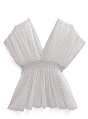 チュールギャザーチュニック