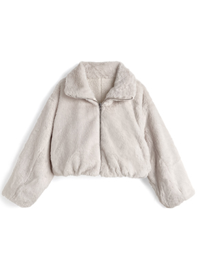 2Wayファーボアリバーシブルジャケット