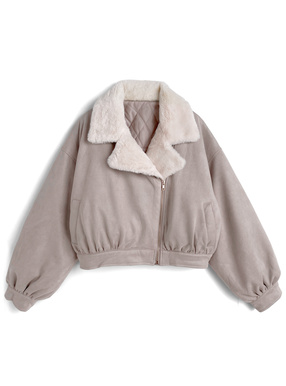 ファーライダースジャケット