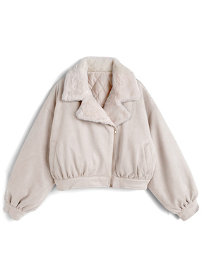 ファーライダースジャケット