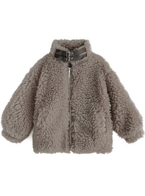 スタンドネックシープジャケット