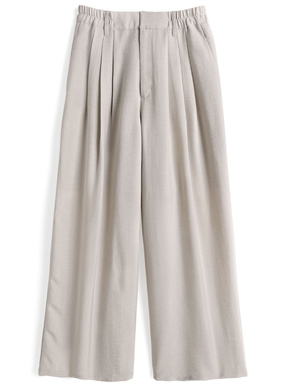 リネンライクワイドパンツ