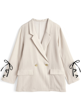 レースアップジャケット