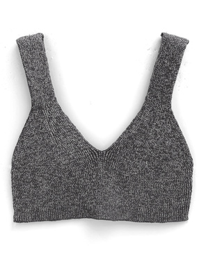 ラメニットビスチェ