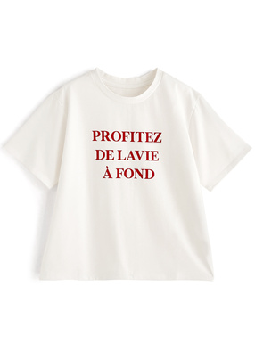 ロゴプリントTシャツ