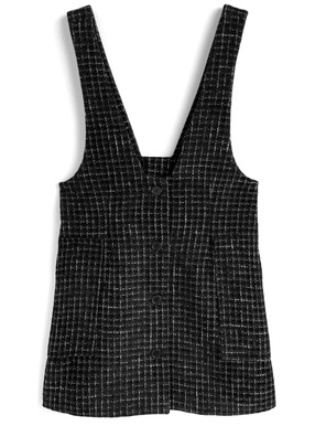 ツイードミニジャンパースカート