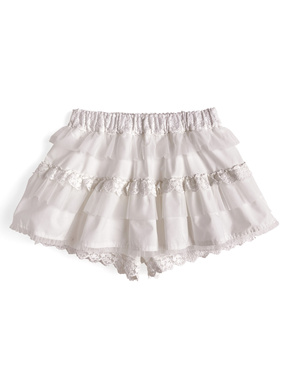 ILLIT アイリット BEB インパン付きレースフリルミニスカート