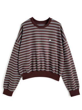 ボーダー柄トップス