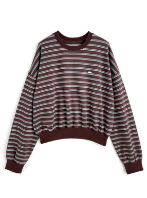 ボーダー柄トップス