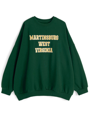 ロゴ刺繍スウェットトップス