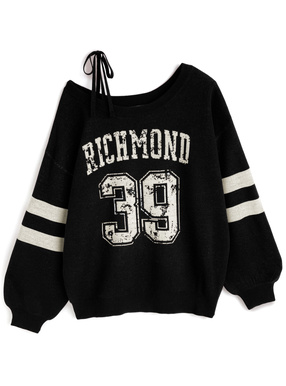 2Wayナンバーロゴニットトップス