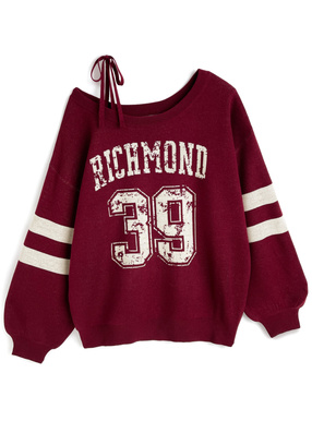 2Wayナンバーロゴニットトップス