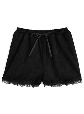 レースインナーショートパンツ