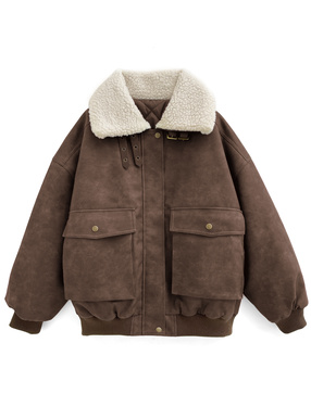 襟2Wayレザージャケット