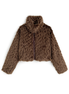 襟2Wayファージャケット