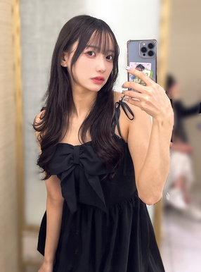 ビッグリボンキャミソールワンピース