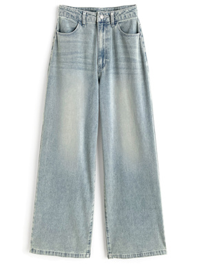 ワイドデニムパンツ