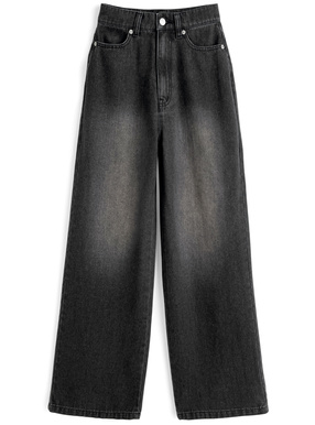 ルーズワイドデニムパンツ