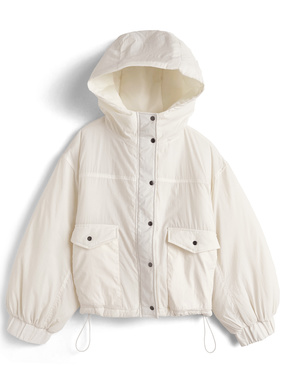 中綿フードブルゾン