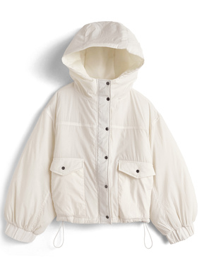 中綿フードブルゾン