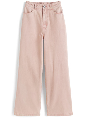 カラーデニムパンツ