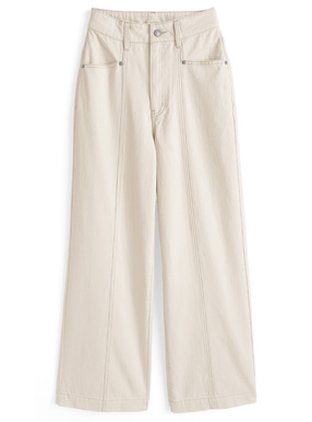 センターシームワイドパンツ