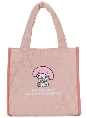 サンリオキャラクターズ　ハートキルティングトートバッグ