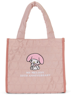サンリオキャラクターズ　ハートキルティングトートバッグ