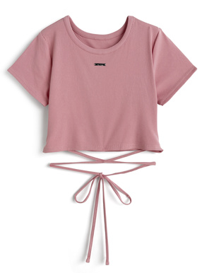 ウエストリボンTシャツ