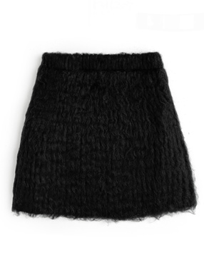 ニットタイトミニスカート