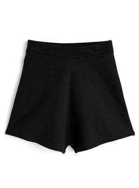 裏シャギーニットショートパンツ