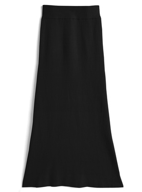 裏シャギーニットロングスカート
