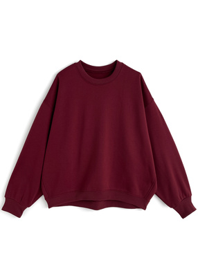 オーバーサイズスウェットトップス