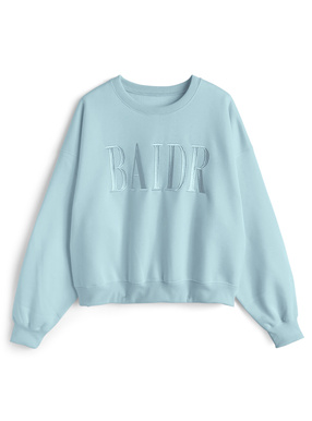 ロゴ刺繍スウェットトップス