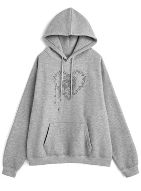 ロゴプリントスウェットパーカー