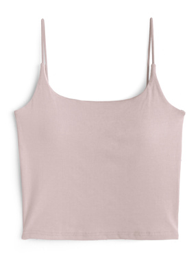 カップ付きショート丈キャミソール