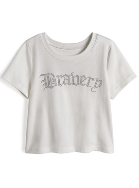 スタッズロゴTシャツ