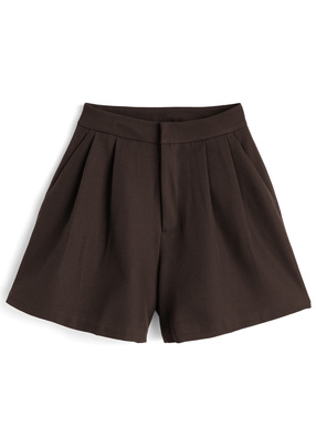 タックショートパンツ