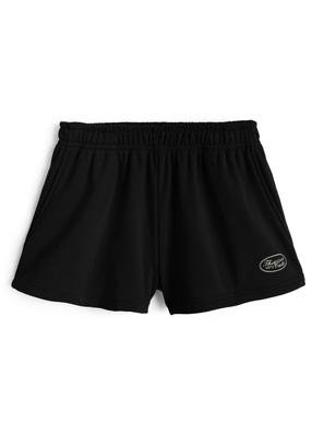 ロゴプリントスウェットショートパンツ