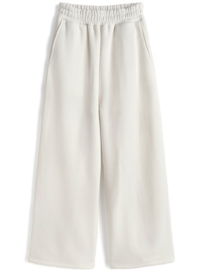 スウェットワイドパンツ