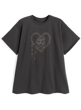 グラフィックプリントTシャツ