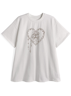 グラフィックプリントTシャツ